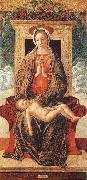 BELLINI, Giovanni Madonna Enthroned Adoring the Sleeping Child jhkj oil painting on canvas